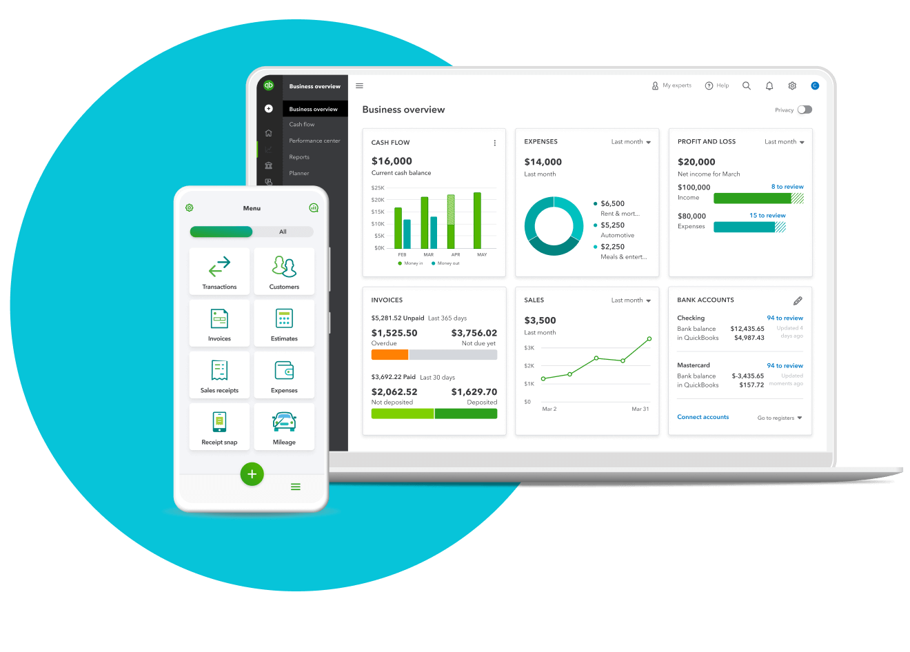 alternative zoho: quickbooks