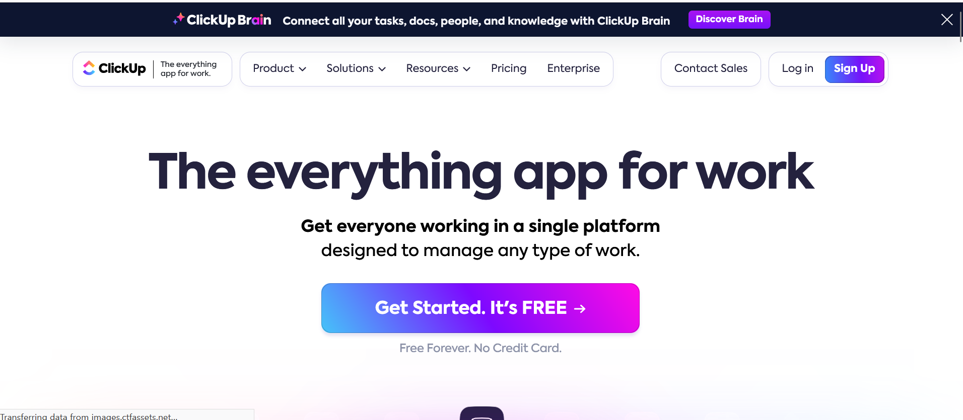 alternative zoho: clickup