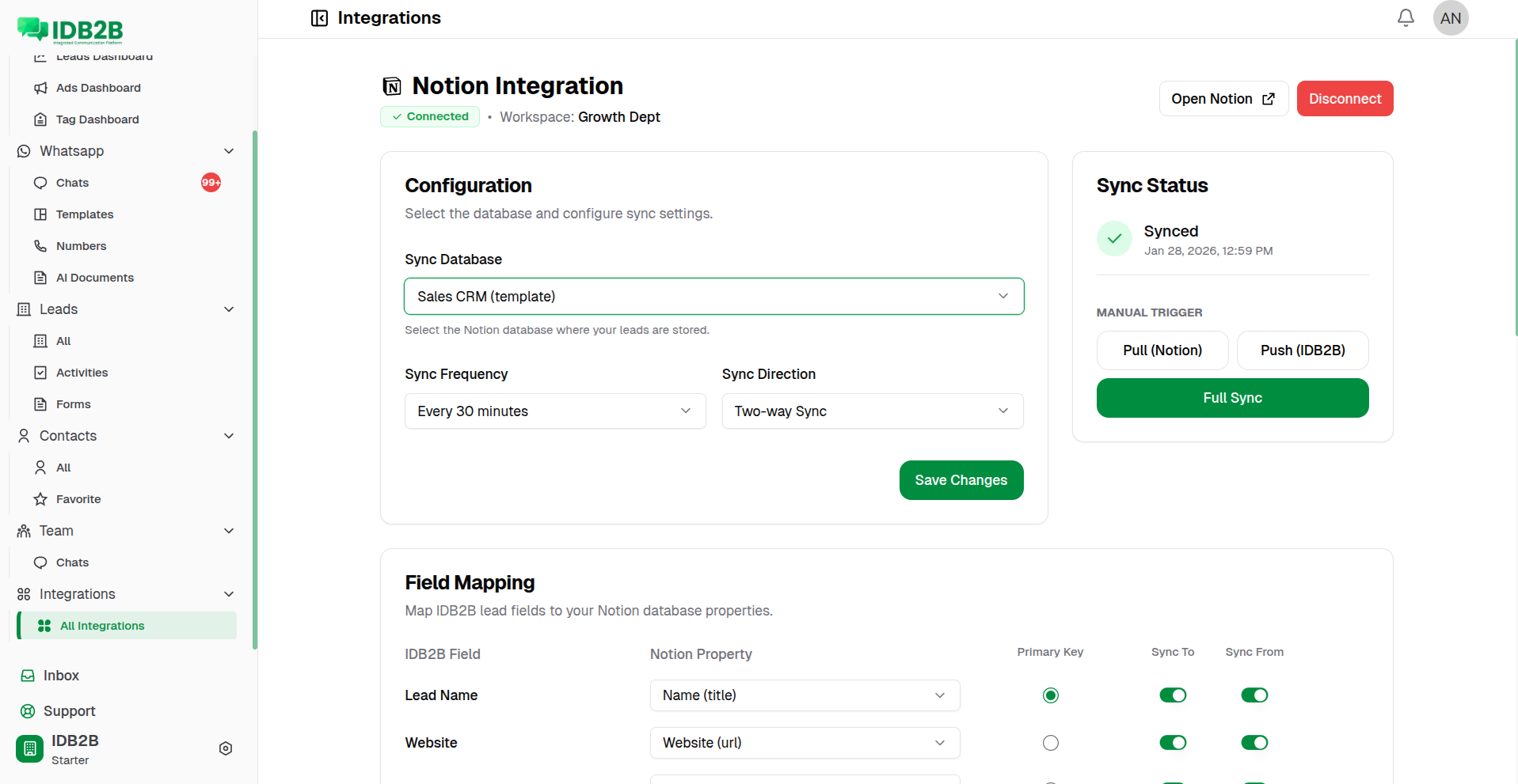 How to Connect Notion and WhatsApp for Better Customer Support
